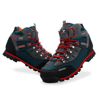 2026 High Gang Outdoor Hiking Shoes Men Winter Mountain Climbing Trekking Boots Top Quality Outdoor Fashion Casual Snow Boots