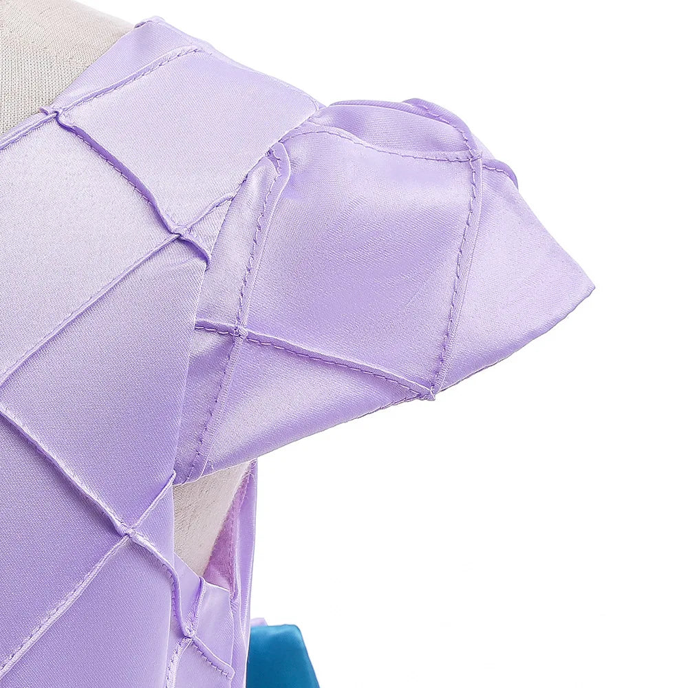 2026 Girls Birthday Mermaid Shell Dress Children Christmas Ball Gown Ariel Costume Halloween Cosplay Princess Siren Robes Dress