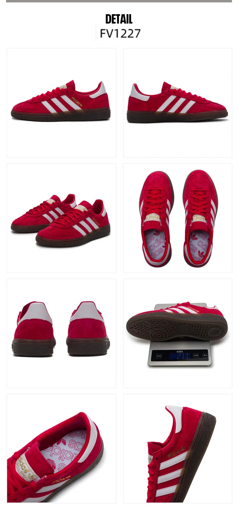 Samba Originals VL COURT 2.0 Classic Sneakers Unisex Running Shoes Comfort Durable Traction Outdoor Casual Shoes KK3774