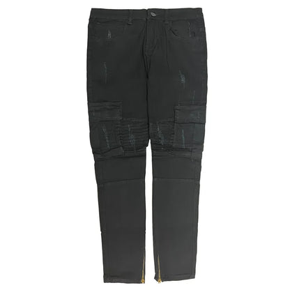 Jeans Men Wide Leg Cargo Pants Streetwear Baggy Men Korean Fashion Loose Straight Male Clothing Y2K Hip Hop Style Male Trousers