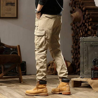 New Men Fashion Military Cargo Army Pants Slim Regualr Straight Fit Cotton Multi Color Camouflage Green Yellow Trousers BL7606