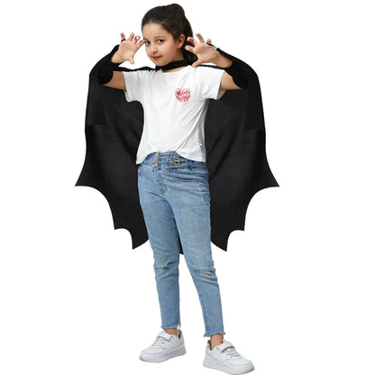 1set/lot cosplay bat costumes girl boy halloween party costumes