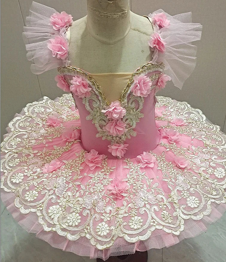 Summer Kids Ballet Dress Girls Children Clothes Princess Dress Women Ballet Tutu Dance Costumes Mother Daughter Outfit Vestido
