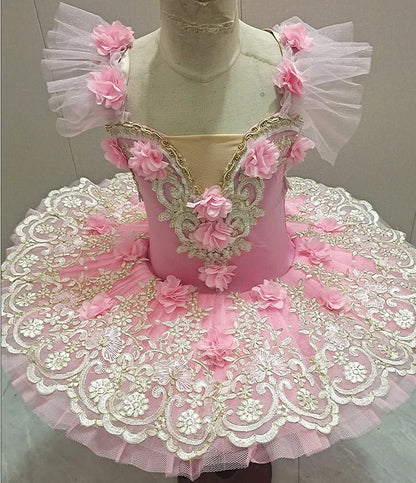 Summer Kids Ballet Dress Girls Children Clothes Princess Dress Women Ballet Tutu Dance Costumes Mother Daughter Outfit Vestido