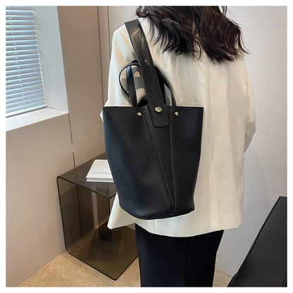 Fashion Trending Brand Luxury Designer Women Bags Female Handbags Solid Bucket Bag For Women 2026 Crossbody Shoulder Bags Totes