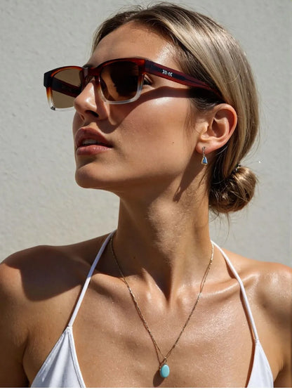 Polarized Sunglass Men Vintage Sunscreen Square Sunglasses Women Trendy Fashion Glasses Gafas De Sol Hombre Lunette Soleil Femme