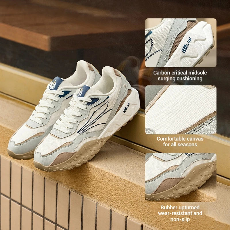 Degrees Men's Sports Shoes Autumn Couple New Mesh Retro Wear-resistant Non-Slip Casual Thick-soled Sneakers Male 672446763