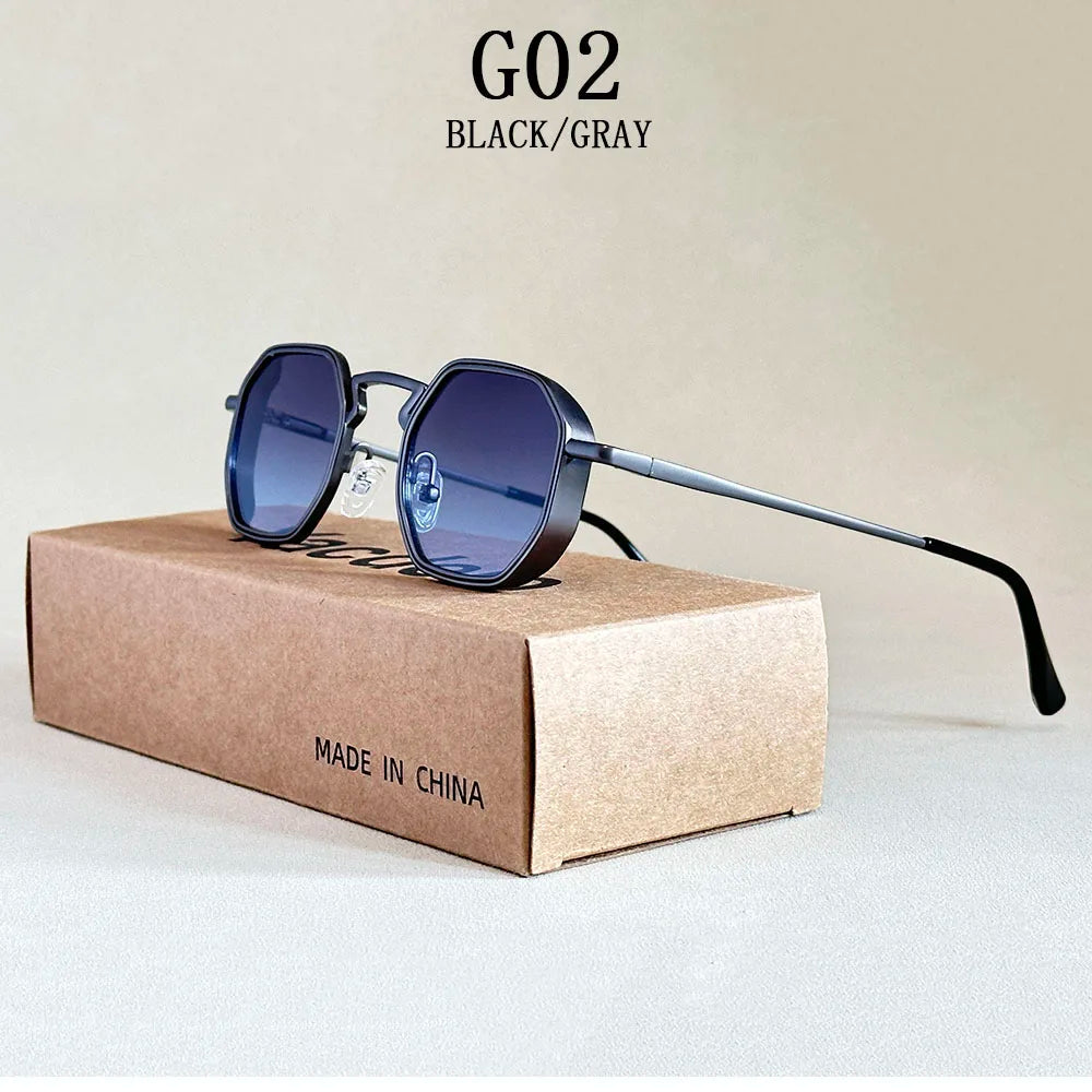 2025 Sunglass Men Vintage Fashion Glasses Luxury Sunglasses Women Trendy Vacation Sunglasses For Men Lunette Soleil Femme Shades