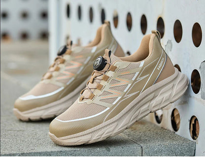 Comfortable lightweight work shoes for men Waterproof non-slip safety shoes Anti Puncture Steel Toe Sneakers Protective Shoes