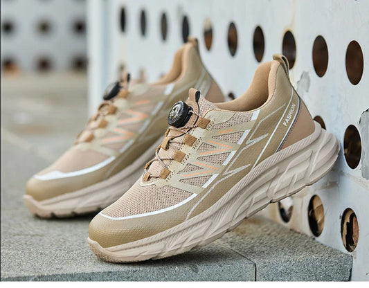 Comfortable lightweight work shoes for men Waterproof non-slip safety shoes Anti Puncture Steel Toe Sneakers Protective Shoes
