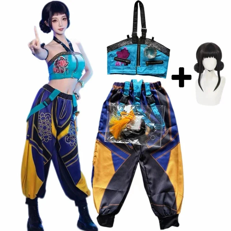Zoey Cosplay Costume Zoey Cosplay Wig Halloween Outfit Women Girls Outfit