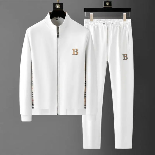 Fashionable New Arrival Men's Premium Embroidered Simple Versatile Sweatshirts and Sweatpants Autumn/Winter Sportswear Sets