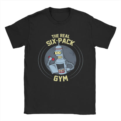 Men Women Futuramas Save thr Planet T Shirt  Pure Cotton Clothes Fun Short Sleeve O Neck Tees Gift Idea T-Shirts