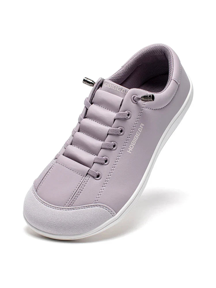 Barefoot Shoes Unisex Wide Toe Artificial Leather Sneakers Zero Drop Slip On Outdoor Lightweight Comfortable Shoes
