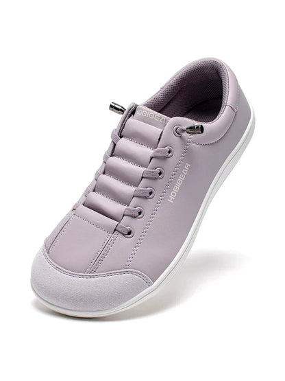 Barefoot Shoes Unisex Wide Toe Artificial Leather Sneakers Zero Drop Slip On Outdoor Lightweight Comfortable Shoes