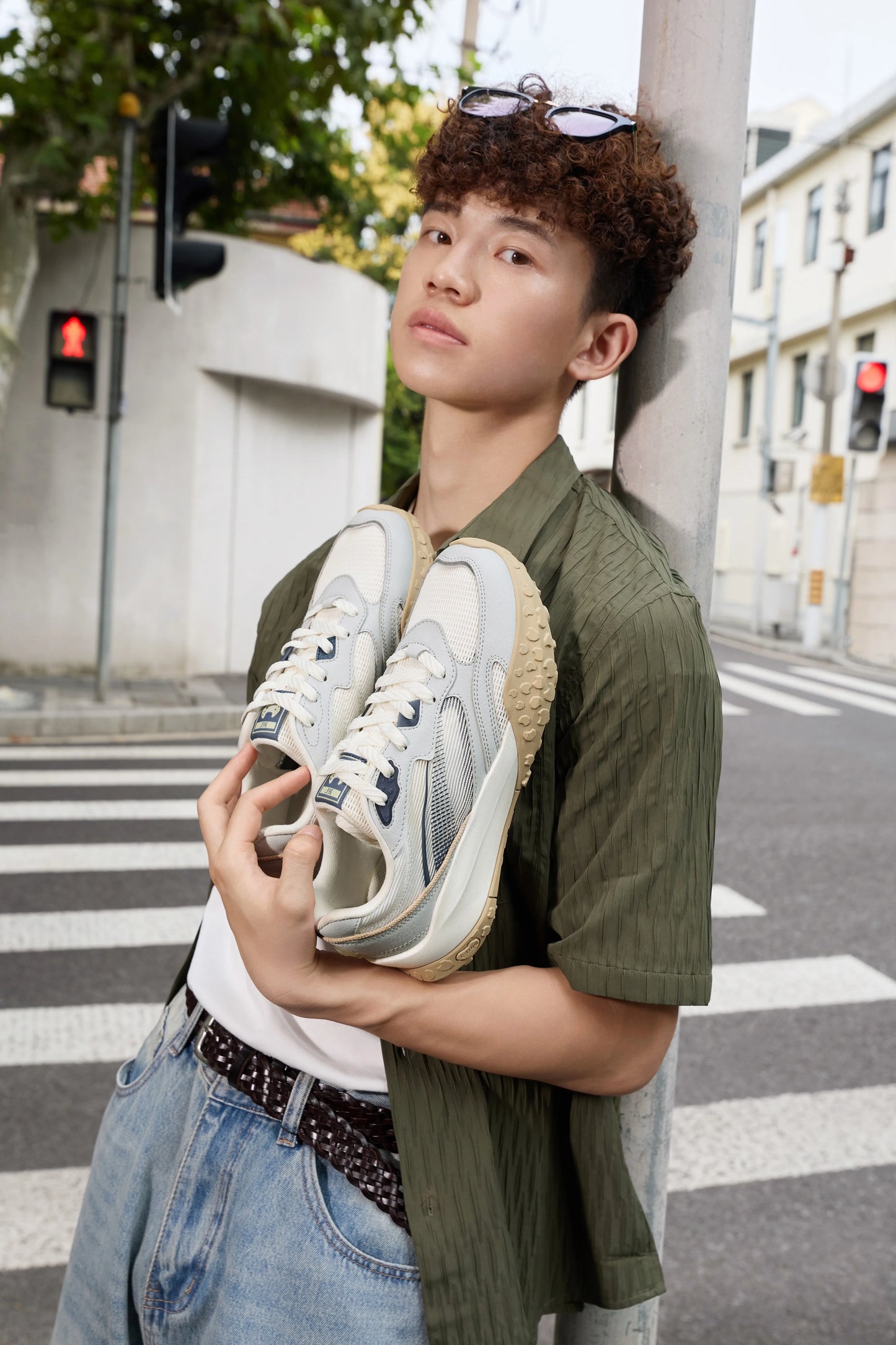 Subin SE Men Running Shoes Balanced Breathable Mesh Lightweight Cushioning Jogging Comfort Male Sneakers 672616774