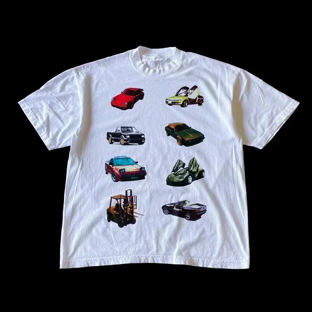 2000s Harajuku T Shirts Vintage Y2k Streetwear Gothic Harajuku Graphic T-shirts Retro Kawaii Printing Casual T-shirts Unisex