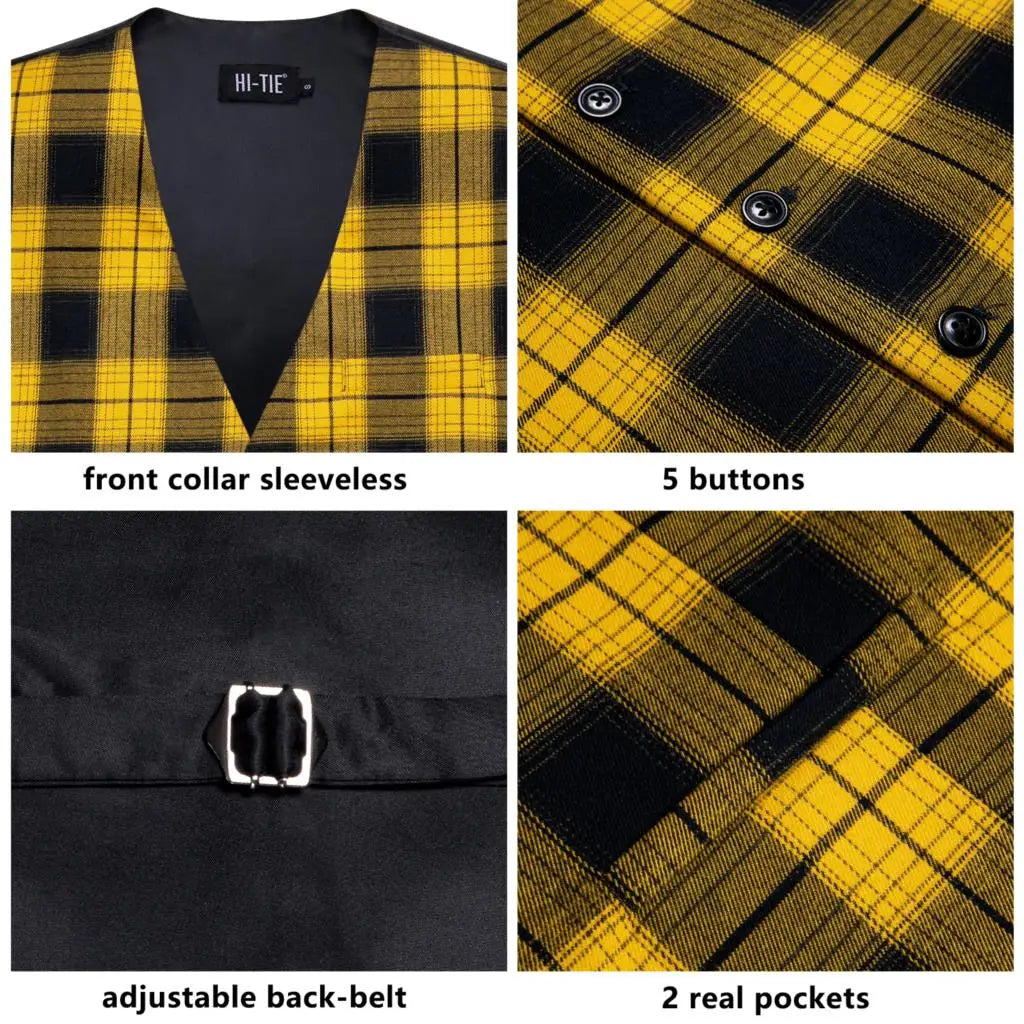 Designer Viscose Mens Suit Vest Jacquard Striped Waistcoat Sleeveless Jacket High Quality Casual Stylish Wedding Business