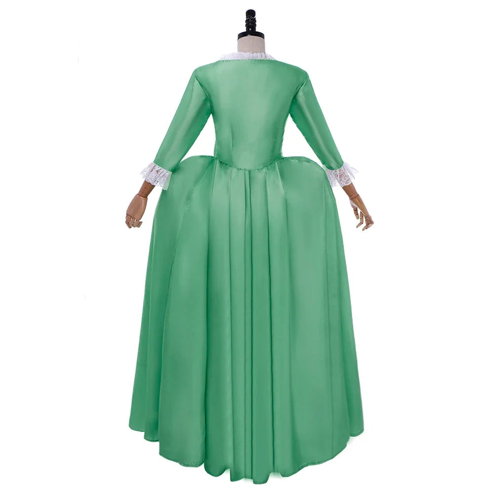 Musical Hamilton Peggy Elizabeth Angelica Cosplay Costume The Schuyler Sisters Colonial Ball Gown Dress for Women Girls Kids