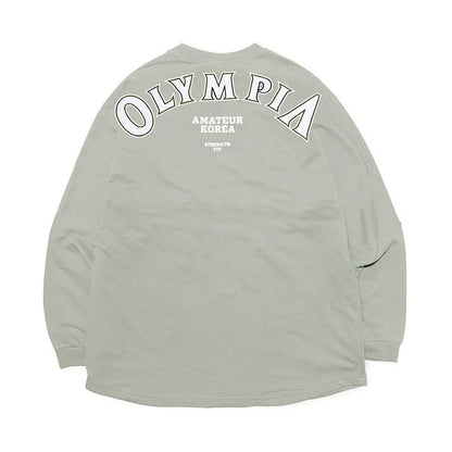 Men's Cotton Casual Long Sleeve T-shirt Man Gym Fitness Sweatshirt O-Neck Running Training Tops Male Workout Clothing Undershirt
