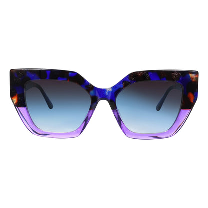 Retro Sunglasses for All Asymmetric Square Frame UV400 Lens  Women Polarized UniversalFashion Lightweight Crafted