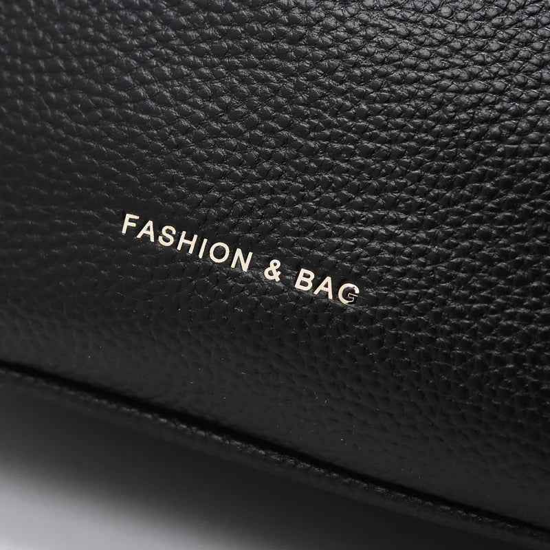 100% cowhide brand shoulder Bag Large capacity For luxury designer handbag women Handbags leather single shoulder straddle bag