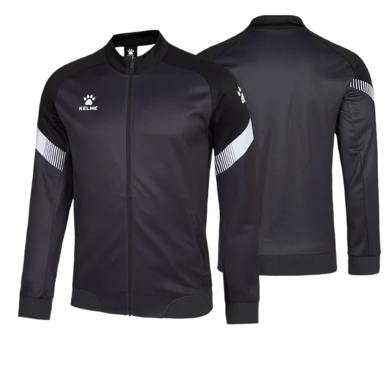 Sports Coat China League One Player's Edition Men's Football Training Knitted Jacket Playoff Coat Running Top