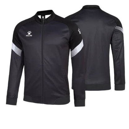 Sports Coat China League One Player's Edition Men's Football Training Knitted Jacket Playoff Coat Running Top