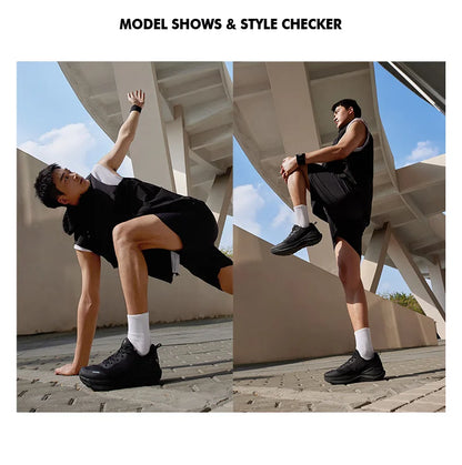 GOLDEN CAMEL Running Shoes for Men Women Sneakers Soft Sole Sports Shoes Lightweight Shock Absorb Breathable Casual Thick Soled