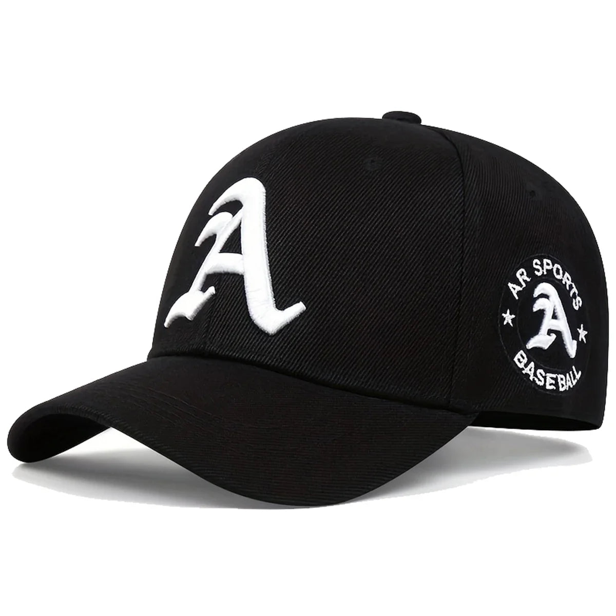 Unisex Gothic Letter A Embroidery Baseball Caps Spring And Autumn Outdoor Adjustable Casual Hats Sunscreen Hat
