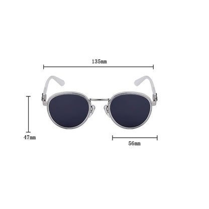 Fashion Oval Sunglasses For Men Luxury Retro Glasses Vintage Sunglasses Women Trendy And Fashionable Gafas De Sol Hombre Okulary