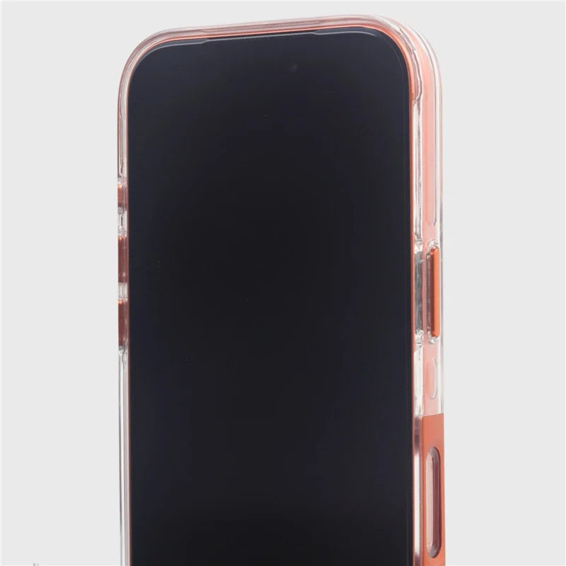 Mecha-style 360° Rotating Magnetic Bracket Case For iPhone 17Pro 17 17 Pro Max For Magsafe Clear Shockproof Stand Holder Cover