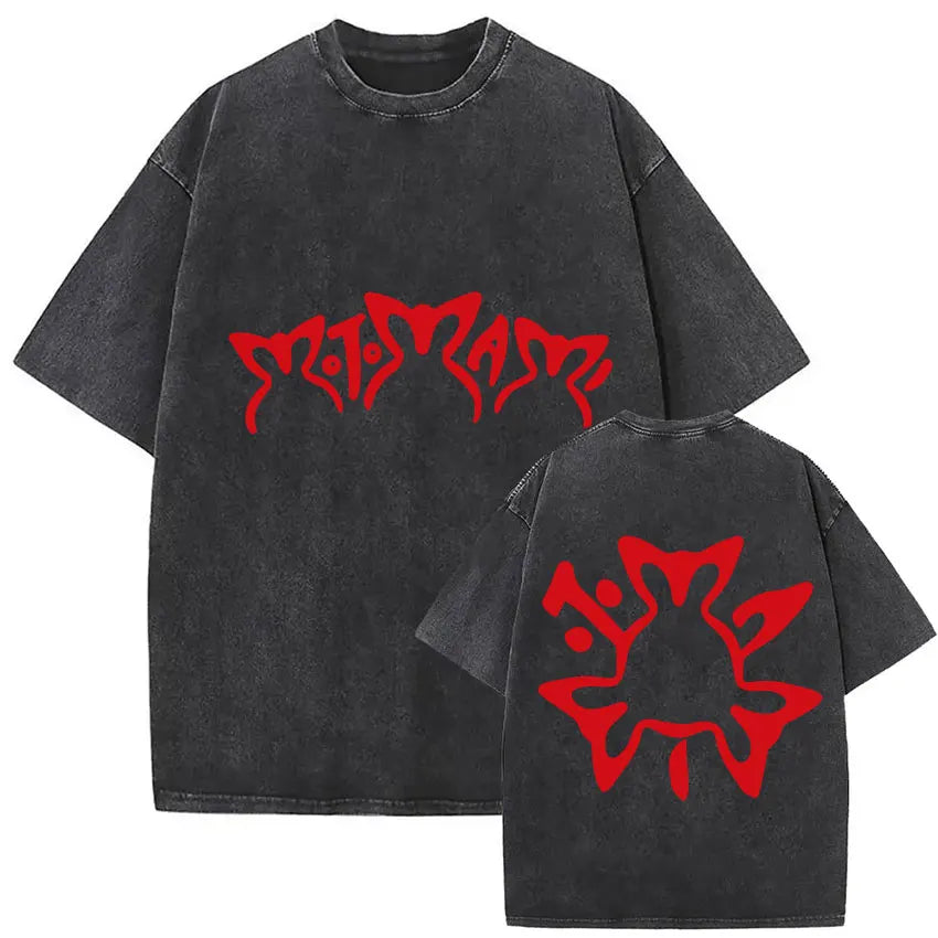 Rosalia Lux Tour Album 2025 Vintage Washed T Shirts Men Women Casual Oversized Cotton T-shirt Fashion Pop Print Clothing Tshirt