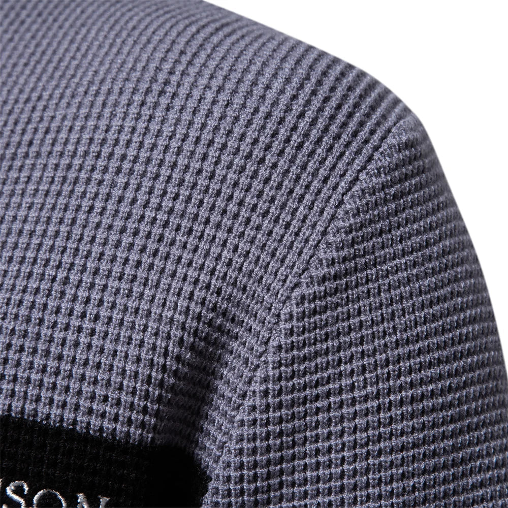 Fashion Stripe Youth Sweater for Men Casual Pullover Quality Knitted Sweater Male Winter Long Sleeved