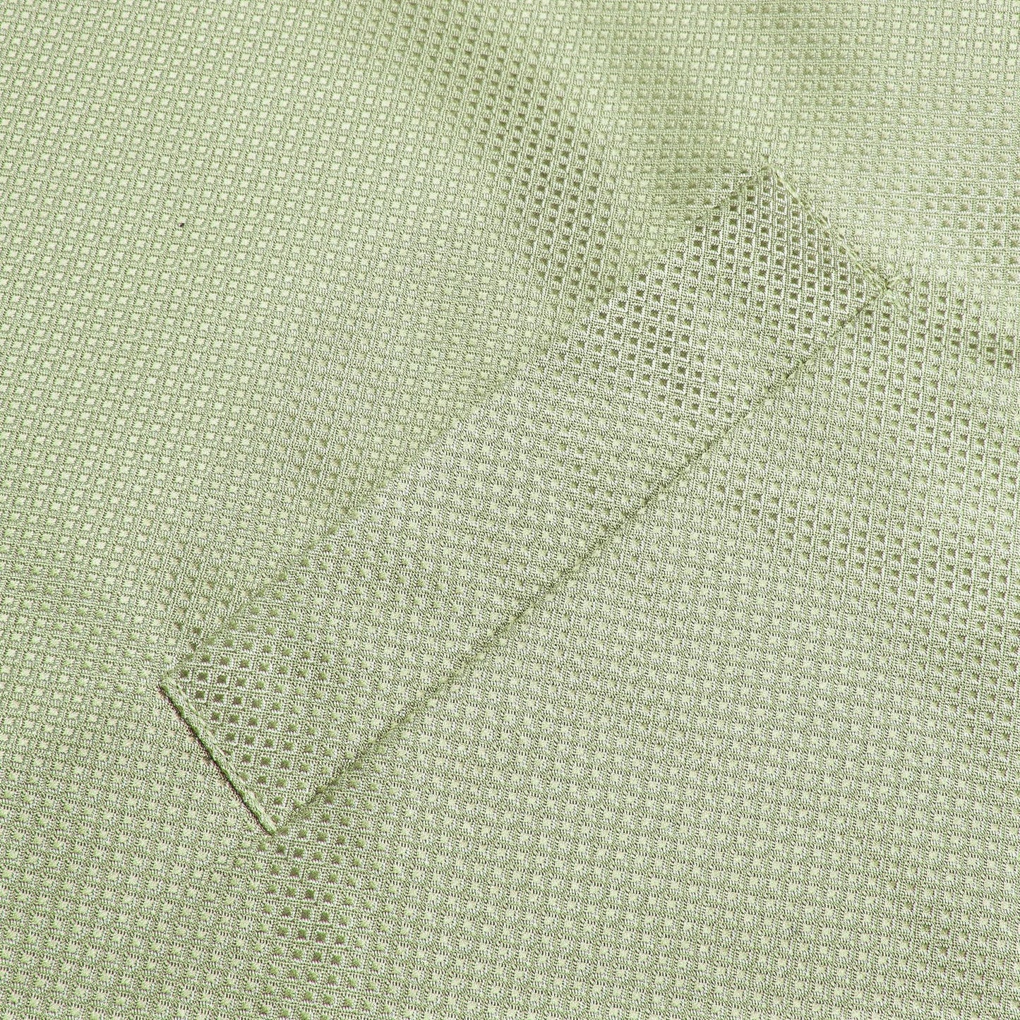 Silk Mens Suit Vests 4PC Woven Sage Green Solid Waistcoat Tie Pocket Square Cufflinks Business Wedding Dress Waist Jacket