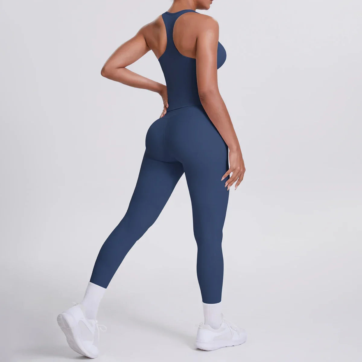 Yoga Top Set Fitness Gym Suit Training Sleeveless Sport Gym Tops Crossover Back Sports Underwear Tummy Control Slimming