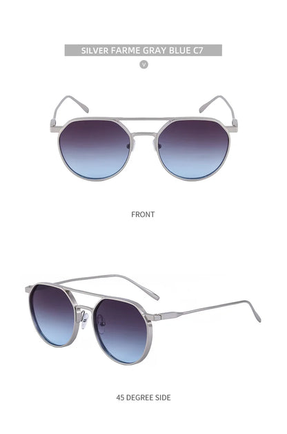 Vintage Punk Sunglasses For Men 2023 Retro Oval Steampunk Round Shades Luxury Lunette De Soleil Homme Gafas De Sol Hombre Lentes