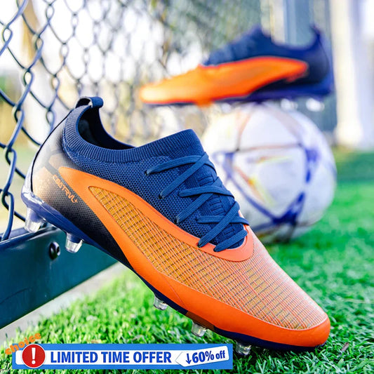 New 2026 Men Soccer Shoes Kids Cleats Grass Adult Professional Football Boots Ultralight Non-Slip Boys Training Soccer Boot