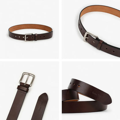 Belts Women Genuine Cow Leather Solid Color Silver Buckle Retro Style Ladies Accessories Waistband Handmade 91083