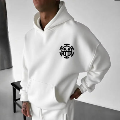 One Piece Zoro Anime Men Hooded Sweatshirt Spring Autumn Cotton Streetwear Casual Hoodie Graphic Print Cosplay Long Sleeve Tops
