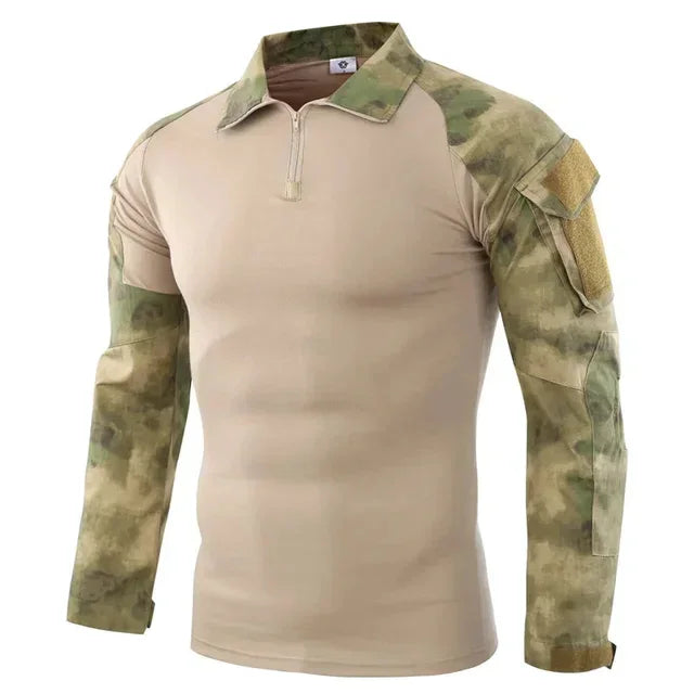 Camouflage Softair US Army Combat Uniform Military Shirt Cargo CP Multicam Airsoft Paintball Cotton Tactical Clothing