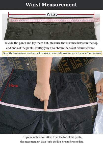 New Tactical Work Pants Men Casual Outdoor Waterproof Cargo Trousers 2/1Pcs Multi-pocket Wear-Resistant Outdoor Training Trouser