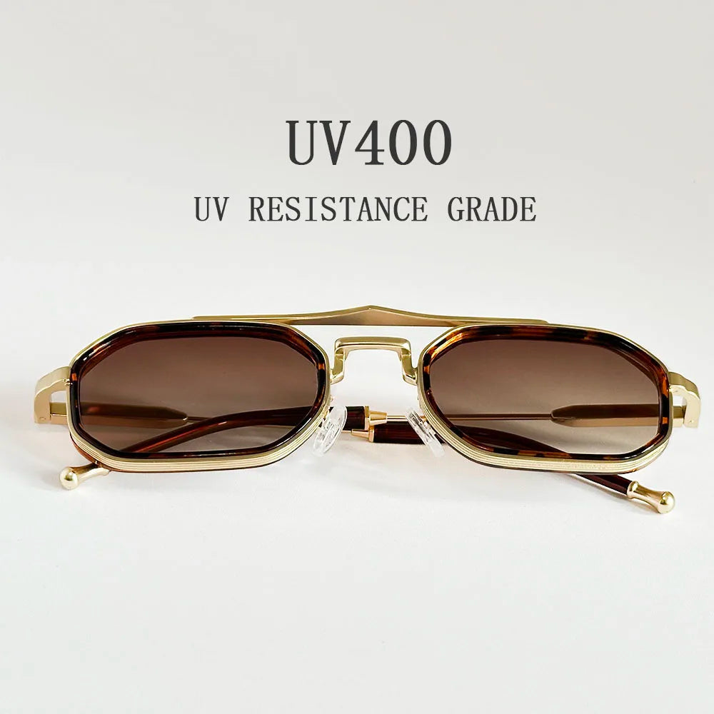 Square Punk Sunglasses For Men Luxury Vintage Steampunk Sunglasses Women Trendy Fashion Glasses Dropshipping Gafas De Sol Hombre