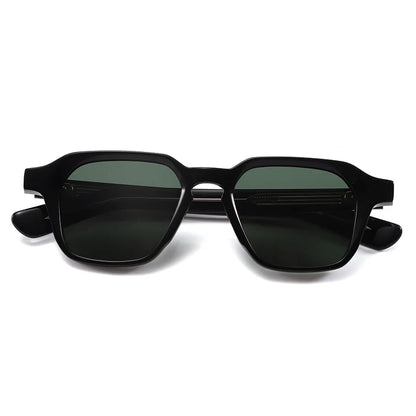 Fashion New Square Polarized Men Sunglasses High-end Acetate Women Outdoor Driving UV400 Sun Glasses Support Prescription Lenses