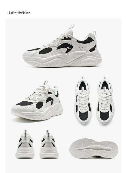 Casual Shoes for Women 2025 Summer Lightweight Breathable Mesh Thick-soled Height-enhancing Retro Leisure Shoe 875218320015