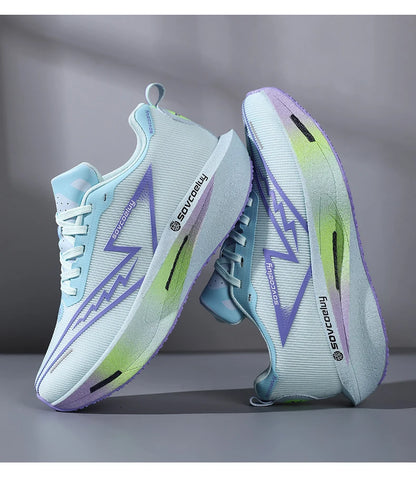 Running Shoes Carbon Board Profession Marathon Men Sports Breathable Lightweight Women's Comfortable Athletic Nonskid Sneakers