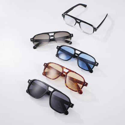 High Quality Double Beam Large Frames Sunglasses Man Sports Travel Driving UV Protection SUN GLASSES Support Prescription Lenses