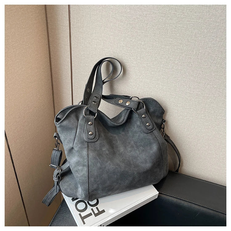 Women's Bag Large Capacity Totes Retro Luxury Handbags High Quality Messenger Bags Vintage Crossbody Bags Brand Shoulder Bags