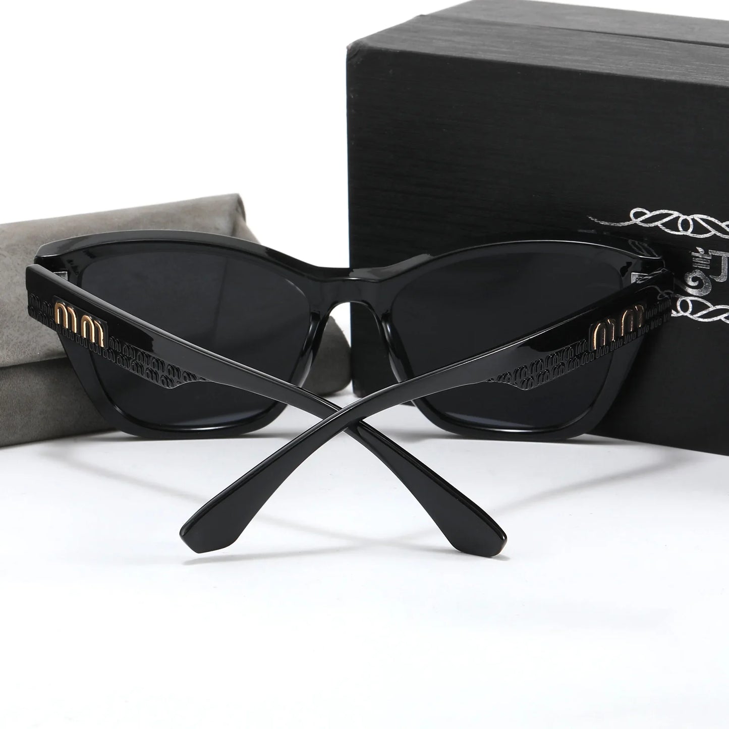 Trendy 2026 New Cat Eye Sunglasses for Women Luxury Square Mens Sun Glasses UV400 Protection Fashion Driving Shades for Women