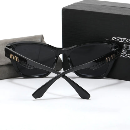 Trendy 2026 New Cat Eye Sunglasses for Women Luxury Square Mens Sun Glasses UV400 Protection Fashion Driving Shades for Women